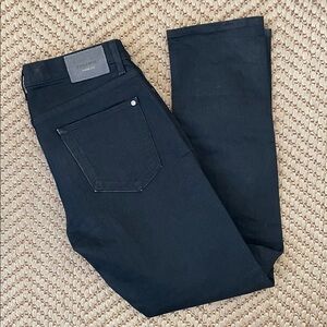 Baldwin - Slim Straight Classic Denim Jeans - Black - 33